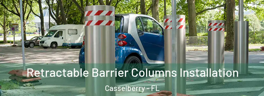  Retractable Barrier Columns Installation Casselberry - FL